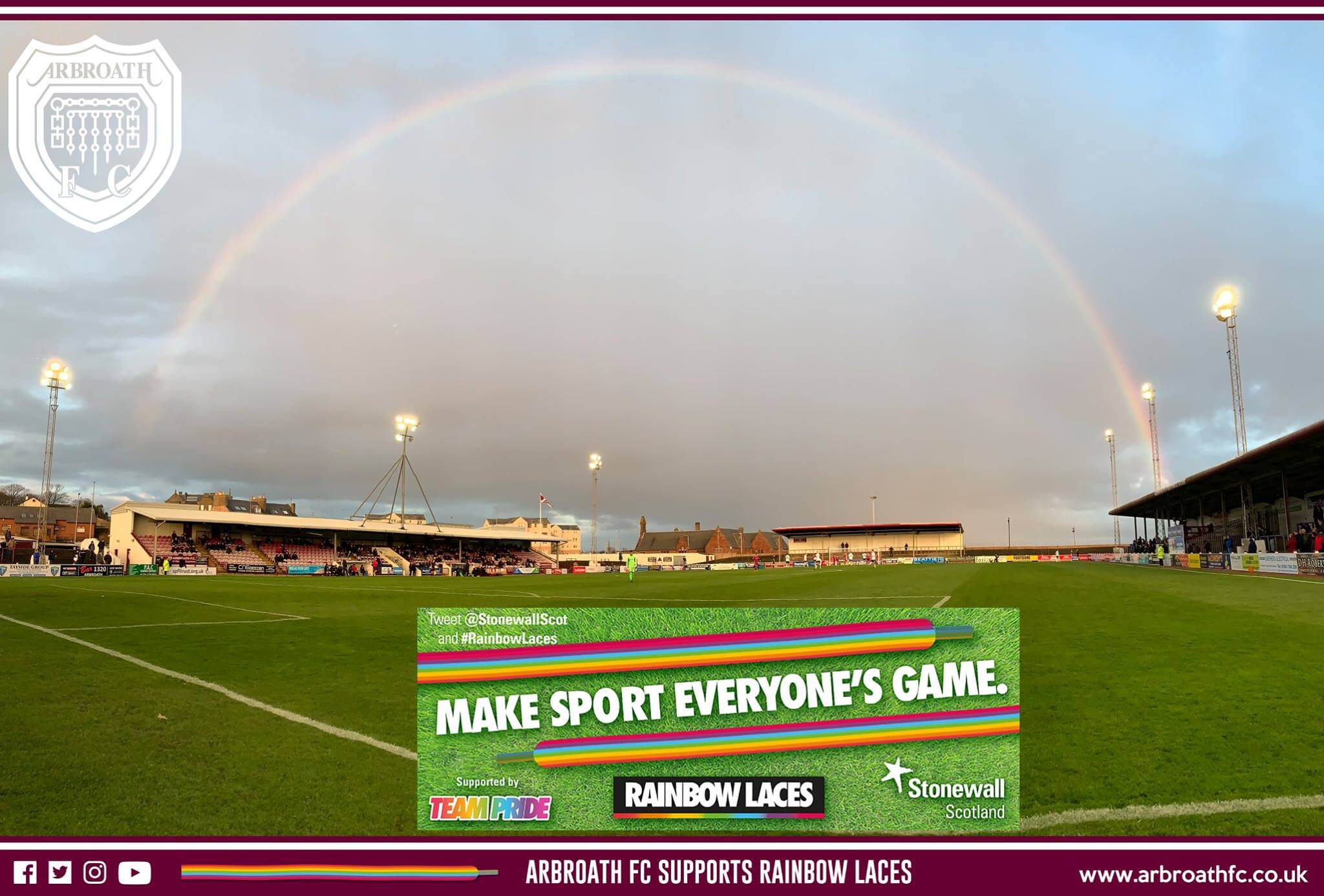 Rainbow Laces - Arbroath FC